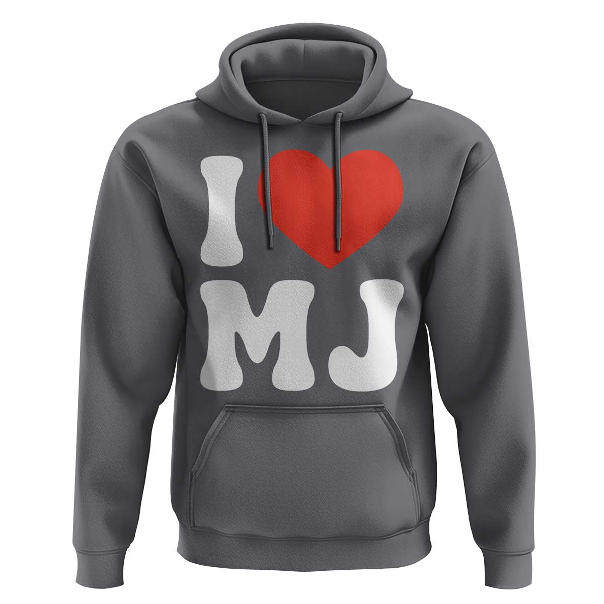 I Heart MJ Classic Graphic Tribute Hoodie Love Pop Legend Iconic Culture Music Fan Favor