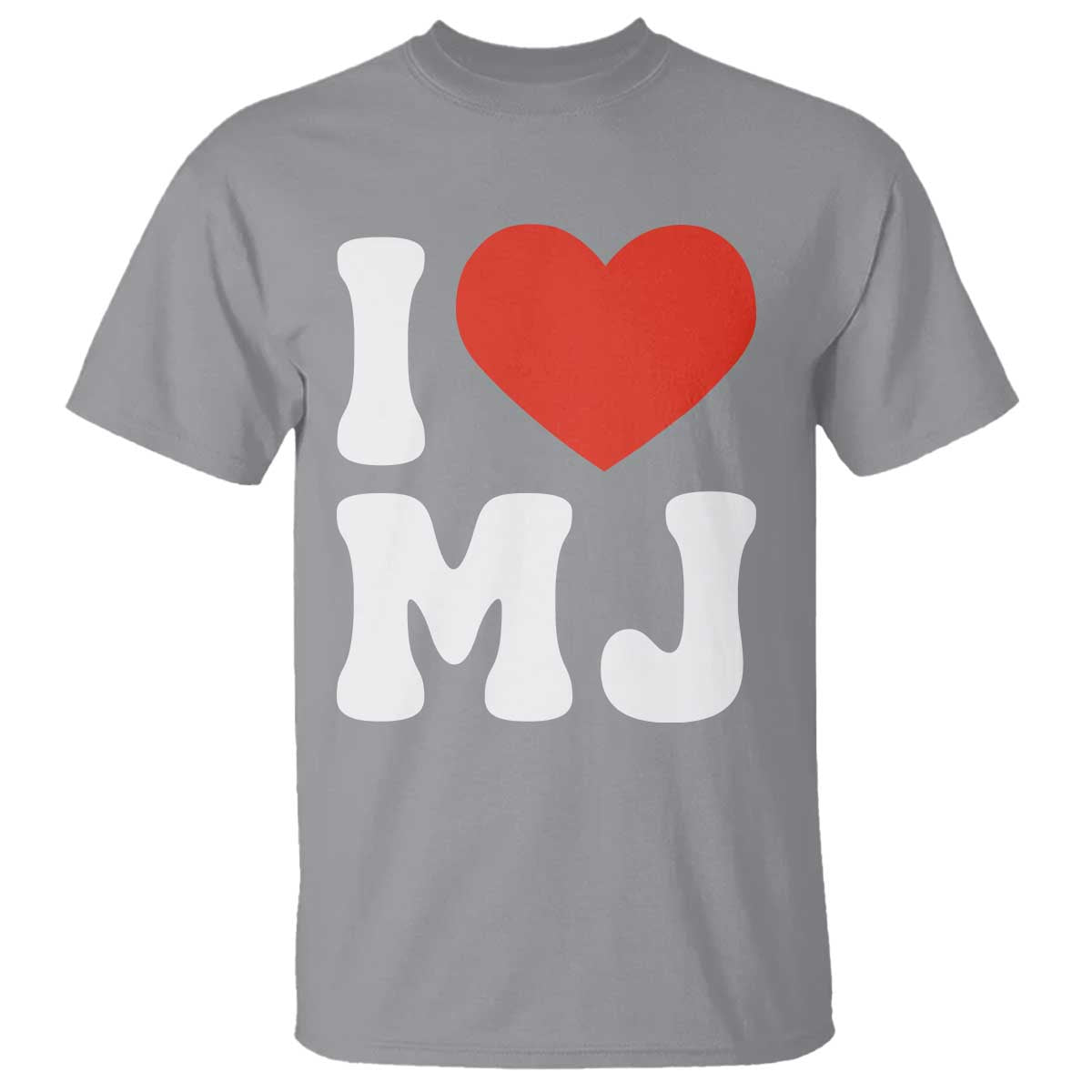 I Heart MJ Classic Graphic Tribute T Shirt Love Pop Legend Iconic Culture Music Fan Favor