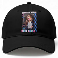 Sarcastic You Rushed Through Your Test Doll Meme Baseball Cap Teacher Reaction Humor Final Exams