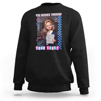 Sarcastic You Rushed Through Your Test Doll Meme Sweatshirt Teacher Reaction Humor Final Exams