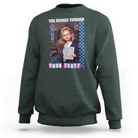 Sarcastic You Rushed Through Your Test Doll Meme Sweatshirt Teacher Reaction Humor Final Exams