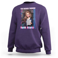 Sarcastic You Rushed Through Your Test Doll Meme Sweatshirt Teacher Reaction Humor Final Exams