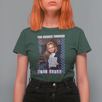 Sarcastic You Rushed Through Your Test Doll Meme T Shirt For Women Teacher Reaction Humor Final Exams