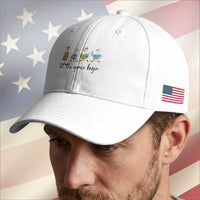 Let the Games Begin Cute Geese Baseball Cap Field Day Whimsical School Sports