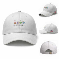Let the Games Begin Cute Geese Baseball Cap Field Day Whimsical School Sports