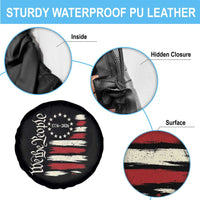 250 Years of Liberty 1776-2026 We The People Spare Tire Cover Distressed American Flag Patriotic Semiquincentennial 250th Anniversary
