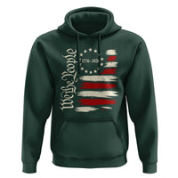 250 Years of Liberty 1776-2026 We The People Hoodie Distressed American Flag Patriotic Semiquincentennial 250th Anniversary