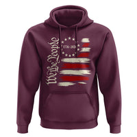 250 Years of Liberty 1776-2026 We The People Hoodie Distressed American Flag Patriotic Semiquincentennial 250th Anniversary