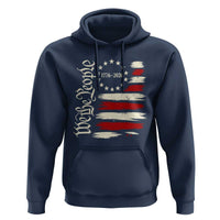 250 Years of Liberty 1776-2026 We The People Hoodie Distressed American Flag Patriotic Semiquincentennial 250th Anniversary