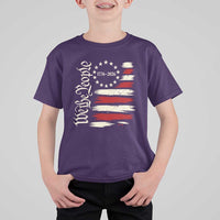250 Years of Liberty 1776-2026 We The People T Shirt For Kid Distressed American Flag Patriotic Semiquincentennial 250th Anniversary