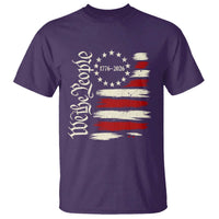 250 Years of Liberty 1776-2026 We The People T Shirt Distressed American Flag Patriotic Semiquincentennial 250th Anniversary