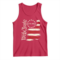 250 Years of Liberty 1776-2026 We The People Tank Top Distressed American Flag Patriotic Semiquincentennial 250th Anniversary