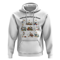 Outnumbered By Boys Funny Goose Mom Life Hoodie Chaos Coordinator Motherhood Mothers Day Gag Gift
