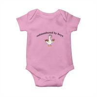 Outnumbered By Boys Cute Goose Sporty Mom Baby Onesie Football and Truck Motherhood Mothers Day Gag Gift