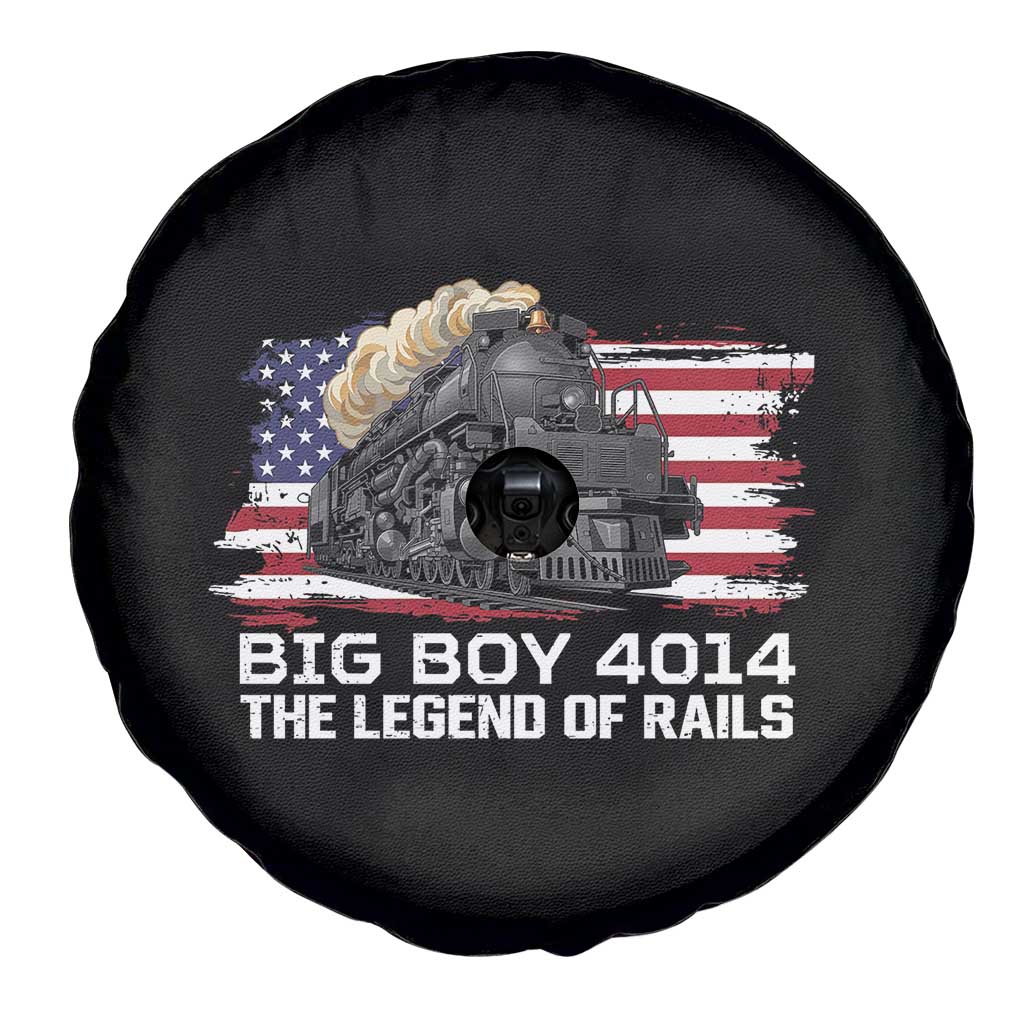 Vintage American Steam Train Spare Tire Cover Legend of the Rails Heritage Pride