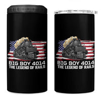 Vintage American Steam Train 4 in 1 Can Cooler Tumbler Legend of the Rails Heritage Pride