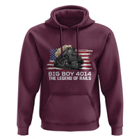 Vintage American Steam Train Hoodie Legend of the Rails Heritage Pride