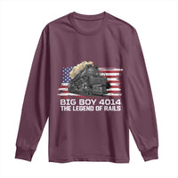 Vintage American Steam Train Long Sleeve Shirt Legend of the Rails Heritage Pride
