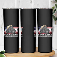 Vintage American Steam Train Skinny Tumbler Legend of the Rails Heritage Pride
