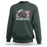 Vintage American Steam Train Sweatshirt Legend of the Rails Heritage Pride