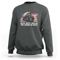 Vintage American Steam Train Sweatshirt Legend of the Rails Heritage Pride