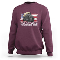 Vintage American Steam Train Sweatshirt Legend of the Rails Heritage Pride