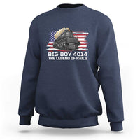 Vintage American Steam Train Sweatshirt Legend of the Rails Heritage Pride