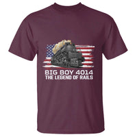 Vintage American Steam Train T Shirt Legend of the Rails Heritage Pride