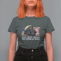 Vintage American Steam Train T Shirt For Women Legend of the Rails Heritage Pride