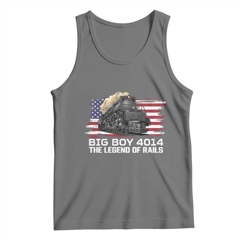 Vintage American Steam Train Tank Top Legend of the Rails Heritage Pride