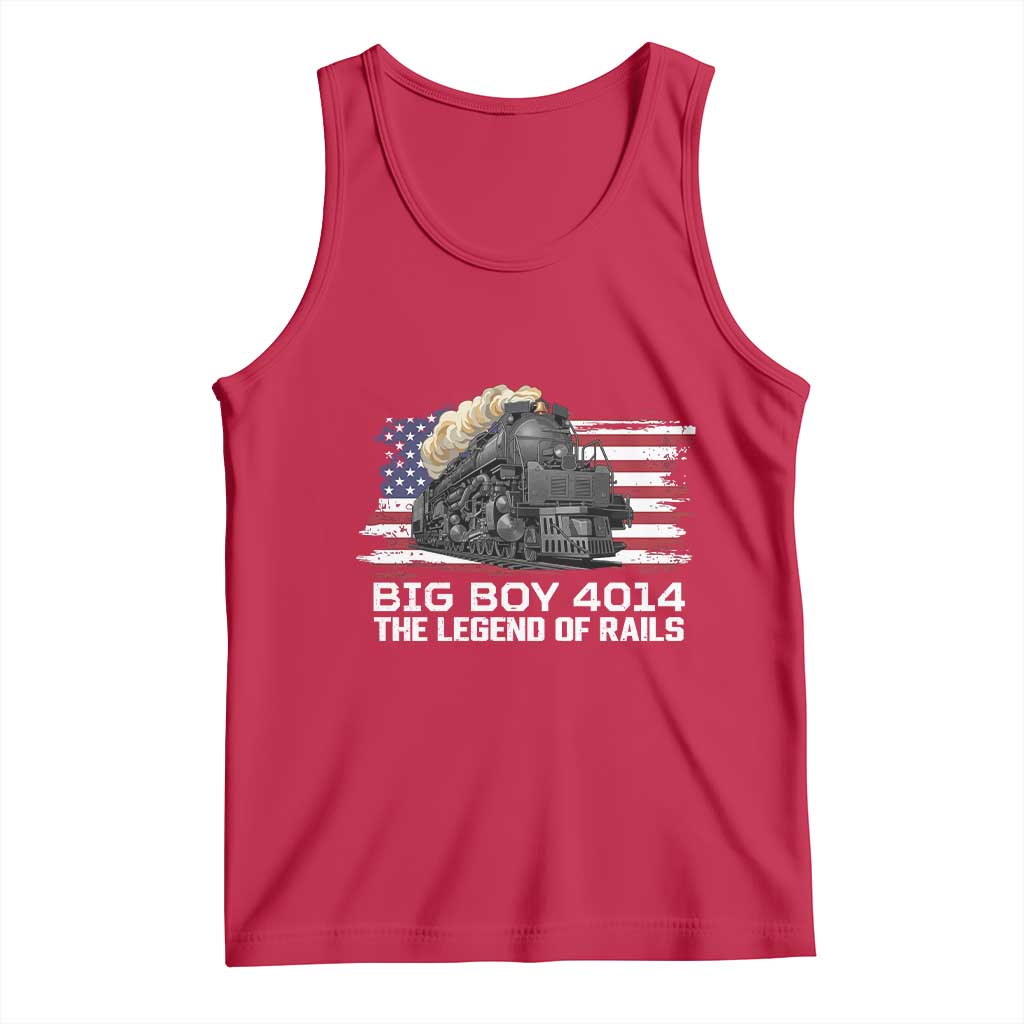 Vintage American Steam Train Tank Top Legend of the Rails Heritage Pride
