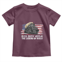 Vintage American Steam Train Toddler T Shirt Legend of the Rails Heritage Pride