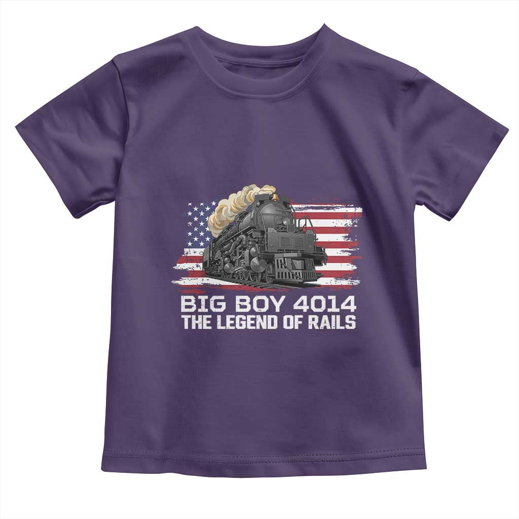 Vintage American Steam Train Toddler T Shirt Legend of the Rails Heritage Pride