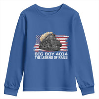 Vintage American Steam Train Youth Sweatshirt Legend of the Rails Heritage Pride