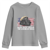 Vintage American Steam Train Youth Sweatshirt Legend of the Rails Heritage Pride