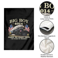 Patriotic Freedom Express Coast to Coast Garden Flag Steam Train Legend Heritage Pride