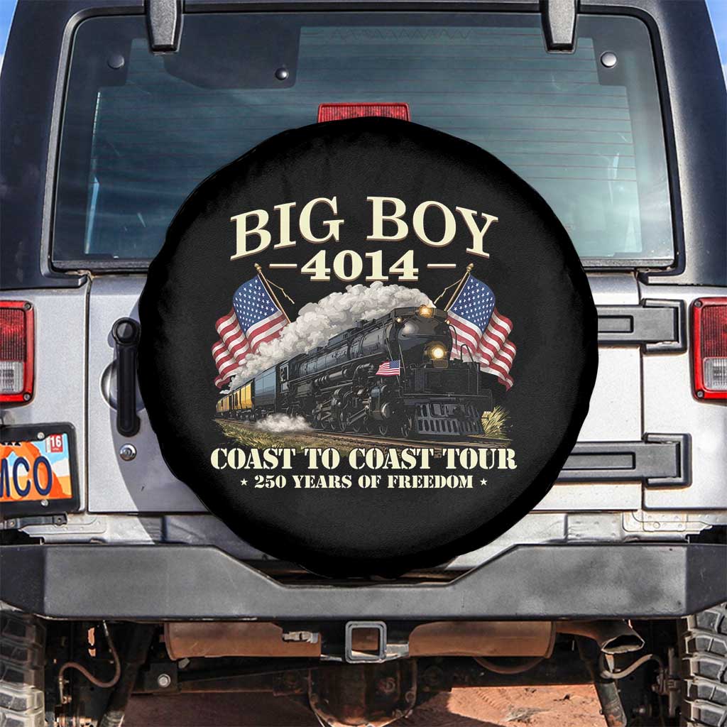 Patriotic Freedom Express Coast to Coast Spare Tire Cover Steam Train Legend Heritage Pride