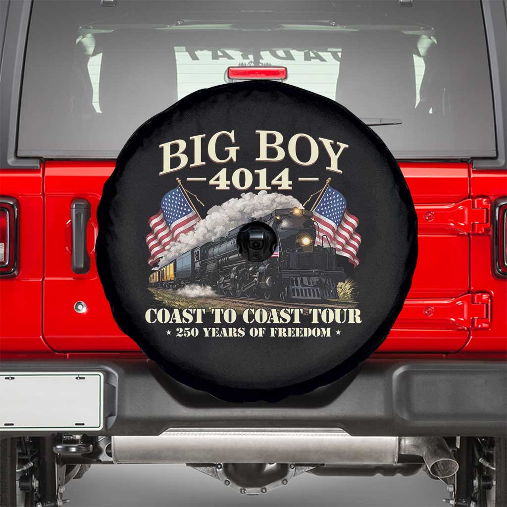 Patriotic Freedom Express Coast to Coast Spare Tire Cover Steam Train Legend Heritage Pride