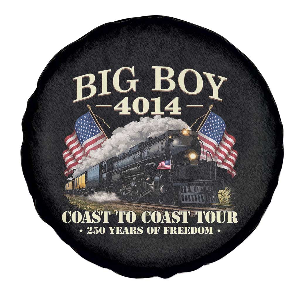 Patriotic Freedom Express Coast to Coast Spare Tire Cover Steam Train Legend Heritage Pride