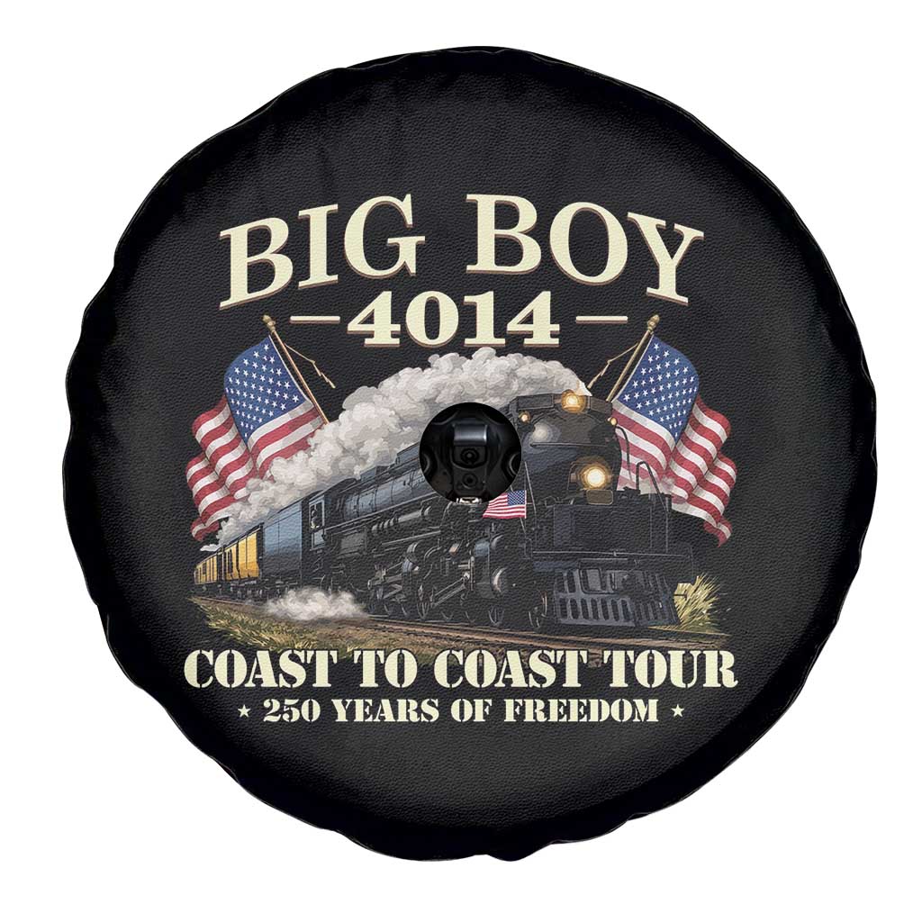 Patriotic Freedom Express Coast to Coast Spare Tire Cover Steam Train Legend Heritage Pride