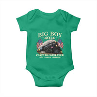Patriotic Freedom Express Coast to Coast Baby Onesie Steam Train Legend Heritage Pride