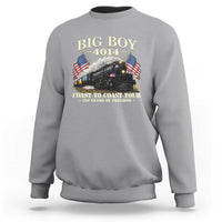Patriotic Freedom Express Coast to Coast Sweatshirt Steam Train Legend Heritage Pride