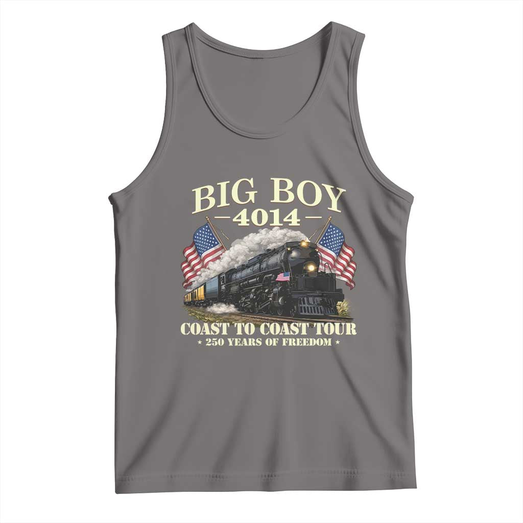 Patriotic Freedom Express Coast to Coast Tank Top Steam Train Legend Heritage Pride