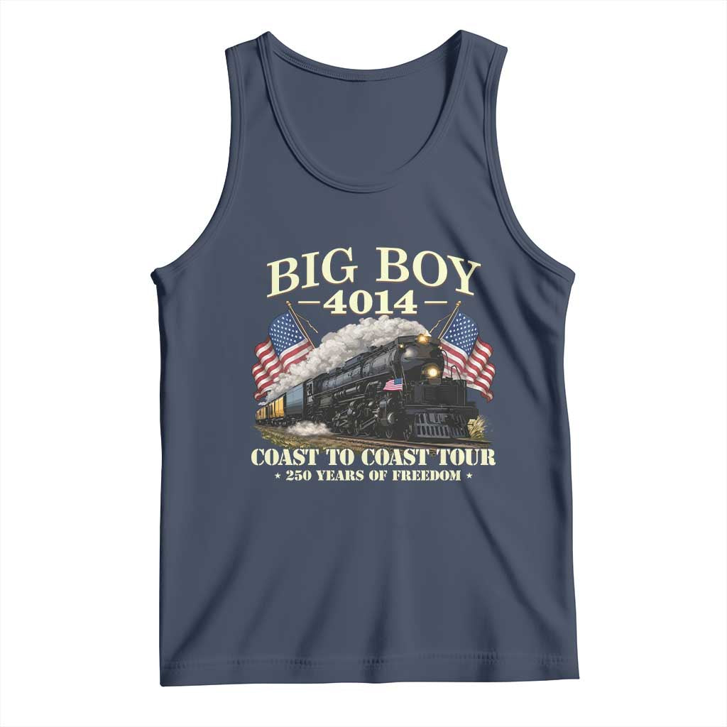 Patriotic Freedom Express Coast to Coast Tank Top Steam Train Legend Heritage Pride