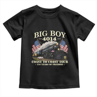 Patriotic Freedom Express Coast to Coast Toddler T Shirt Steam Train Legend Heritage Pride