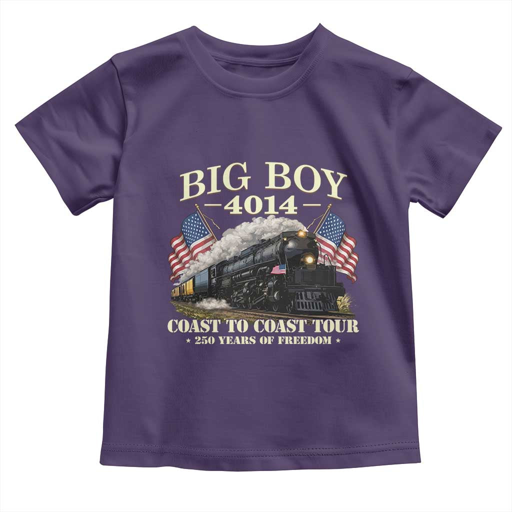 Patriotic Freedom Express Coast to Coast Toddler T Shirt Steam Train Legend Heritage Pride