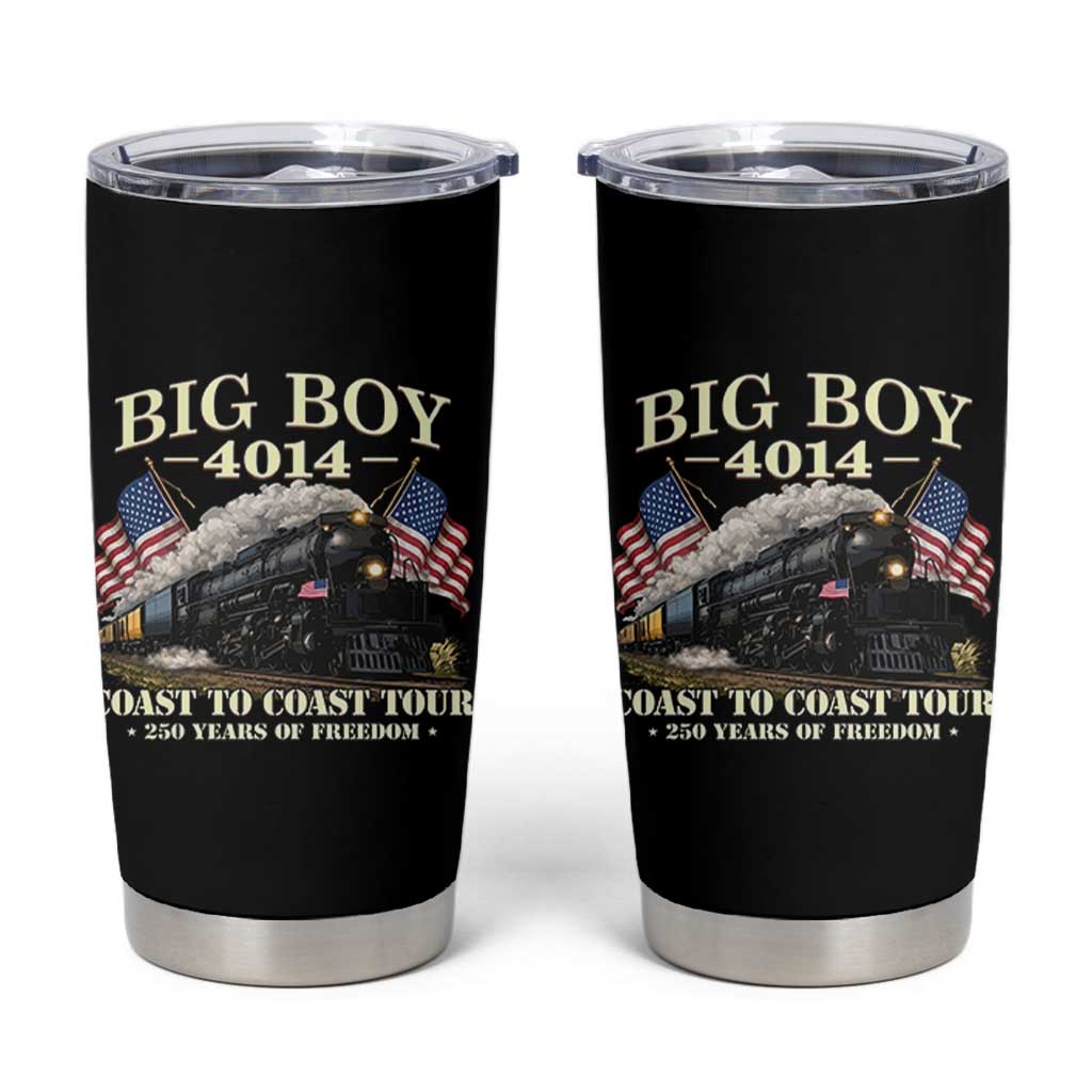 Patriotic Freedom Express Coast to Coast Tumbler Cup Steam Train Legend Heritage Pride