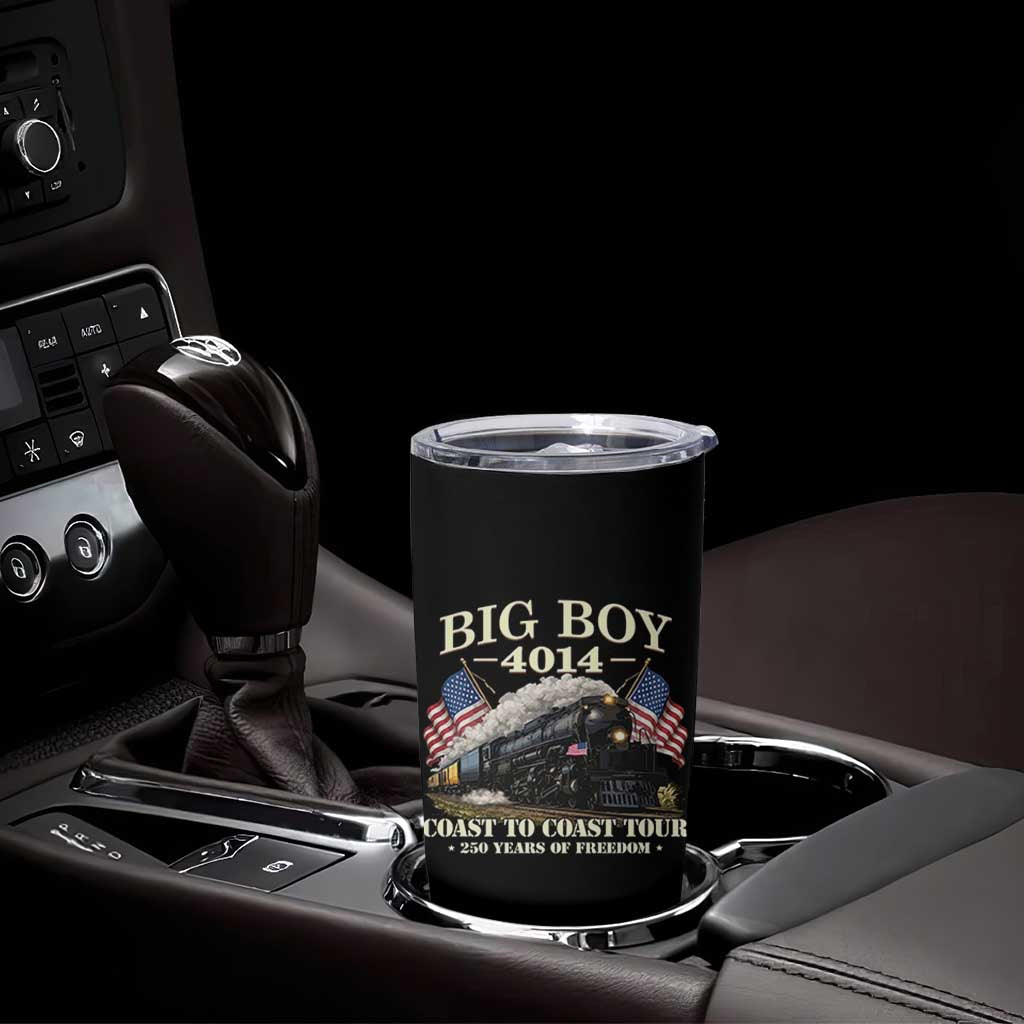 Patriotic Freedom Express Coast to Coast Tumbler Cup Steam Train Legend Heritage Pride