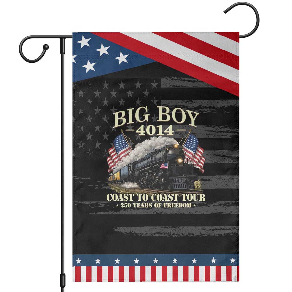 Patriotic Freedom Express Coast to Coast Patriotic Garden Flag Steam Train Legend Heritage Pride