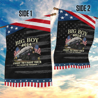 Patriotic Freedom Express Coast to Coast Patriotic Garden Flag Steam Train Legend Heritage Pride